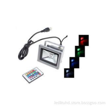 IP65 30W LED Flood Light With RGB Sensor Color Changing 300